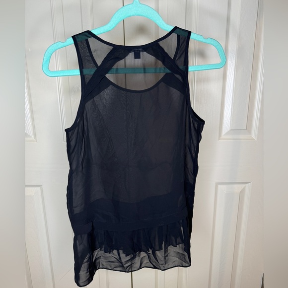 American Eagle sleeveless blouse black jr size x-small - Picture 4 of 8